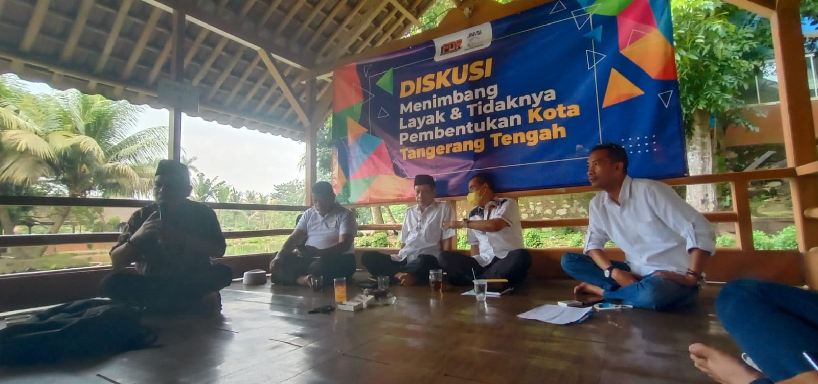 JMSI Banten dan Forum Diskusi Rakyat Gelar Diskusi Pemekaran Tangerang Tengah