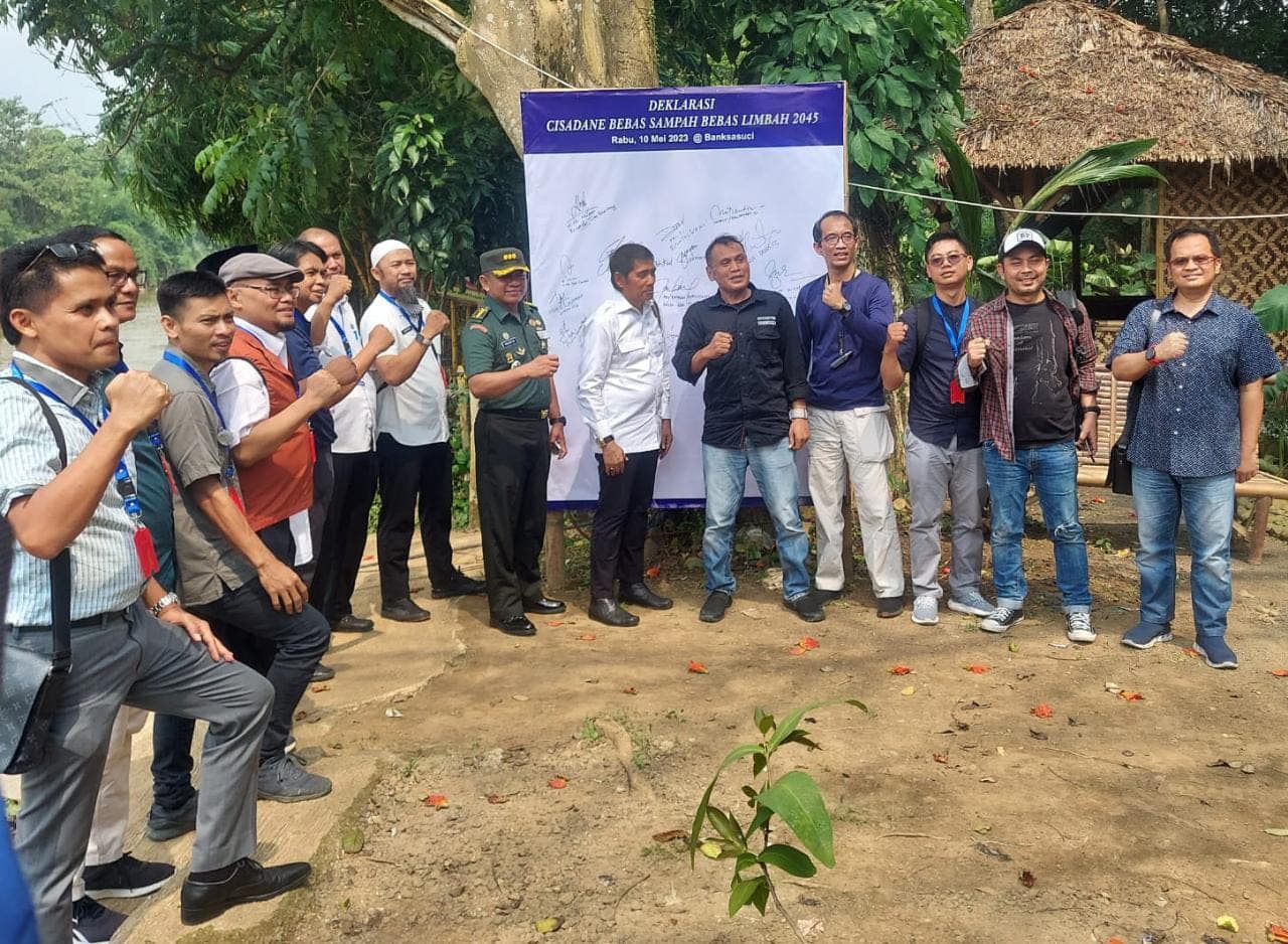 JMSI Banten Dukung Program Sungai Cisadane Bebas Sampah dan Limbah