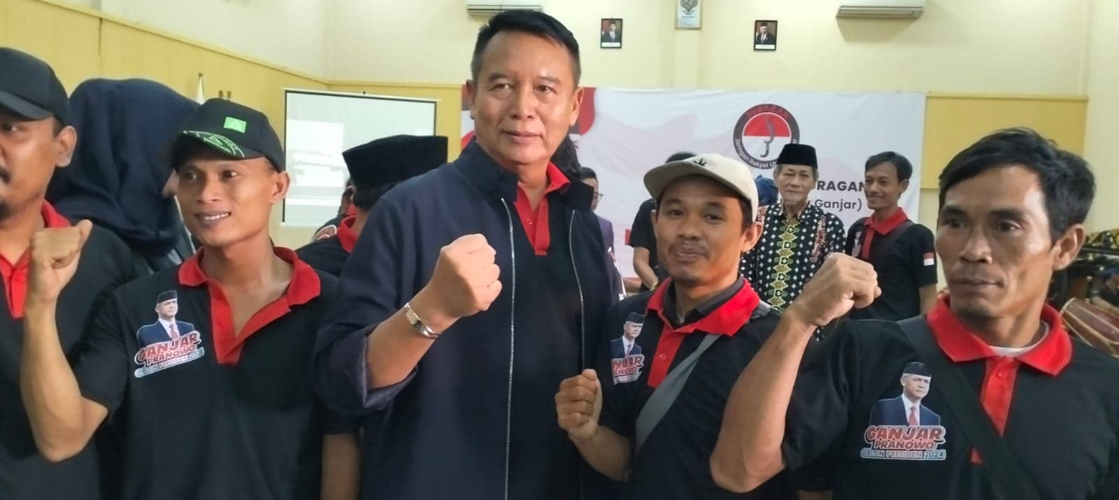 Deklarasi Relawan Juragan Banten, Tb Hasanudin : Ganjar Kudu Menang di Banten