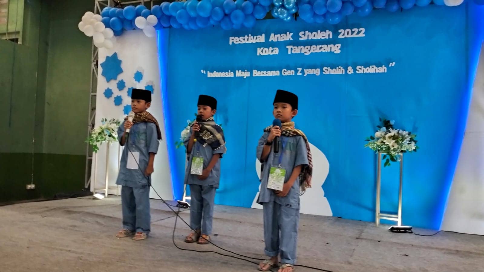 Ratusan Anak Meriahkan Festival Anak Sholeh 2022 yang Digelar LDII Kota Tangerang