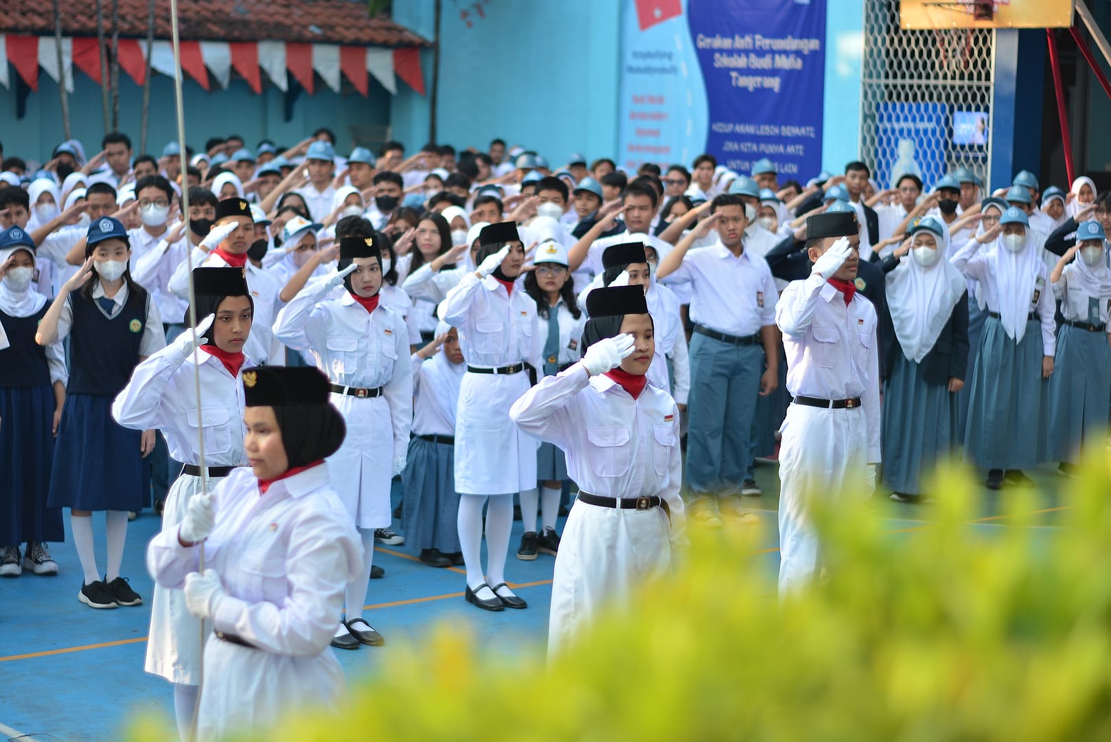 Peringatan HUT ke-78 RI di Sekolah Budi Mulia Tangerang Berjalan Khidmat dan Lancar