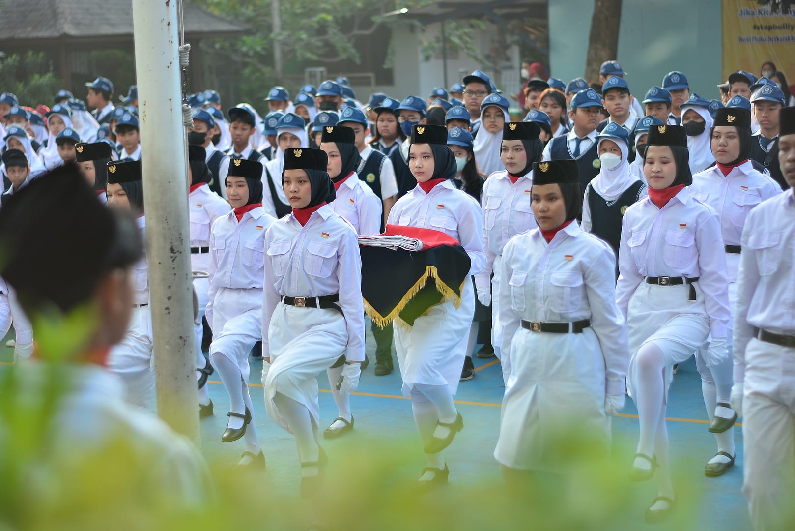 Peringatan HUT ke-78 RI di Sekolah Budi Mulia Tangerang Berjalan Khidmat dan Lancar