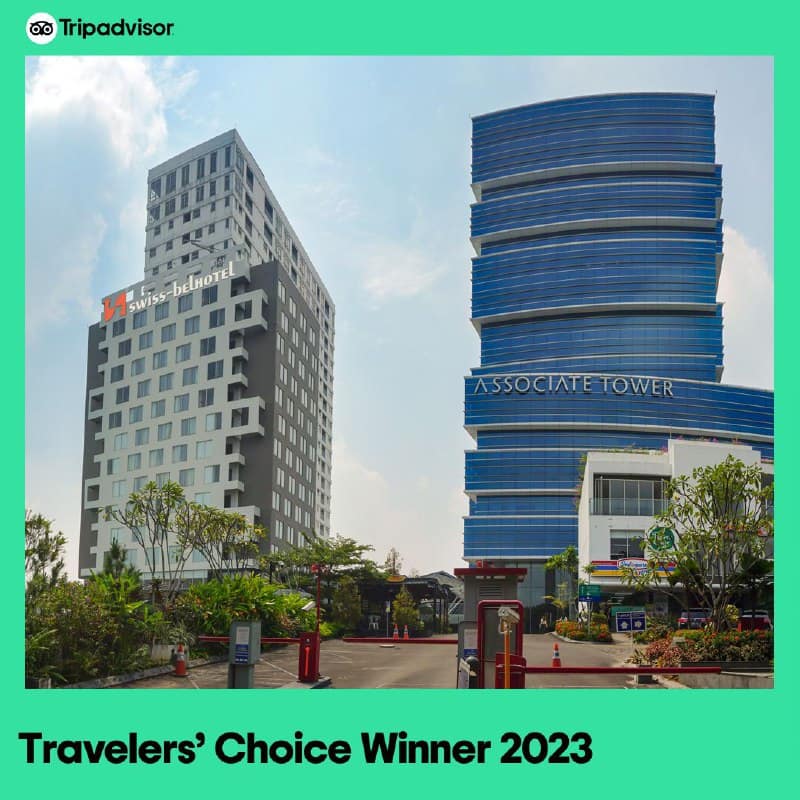 Swiss-Belhotel Serpong Raih Tripadvisor Travellers’ Choice Award Selama 3 Tahun Berturut-turut