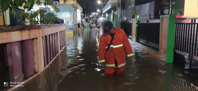 Awal Ramadhan, Sejumlah Wilayah Kota Tangerang Terendam Banjir