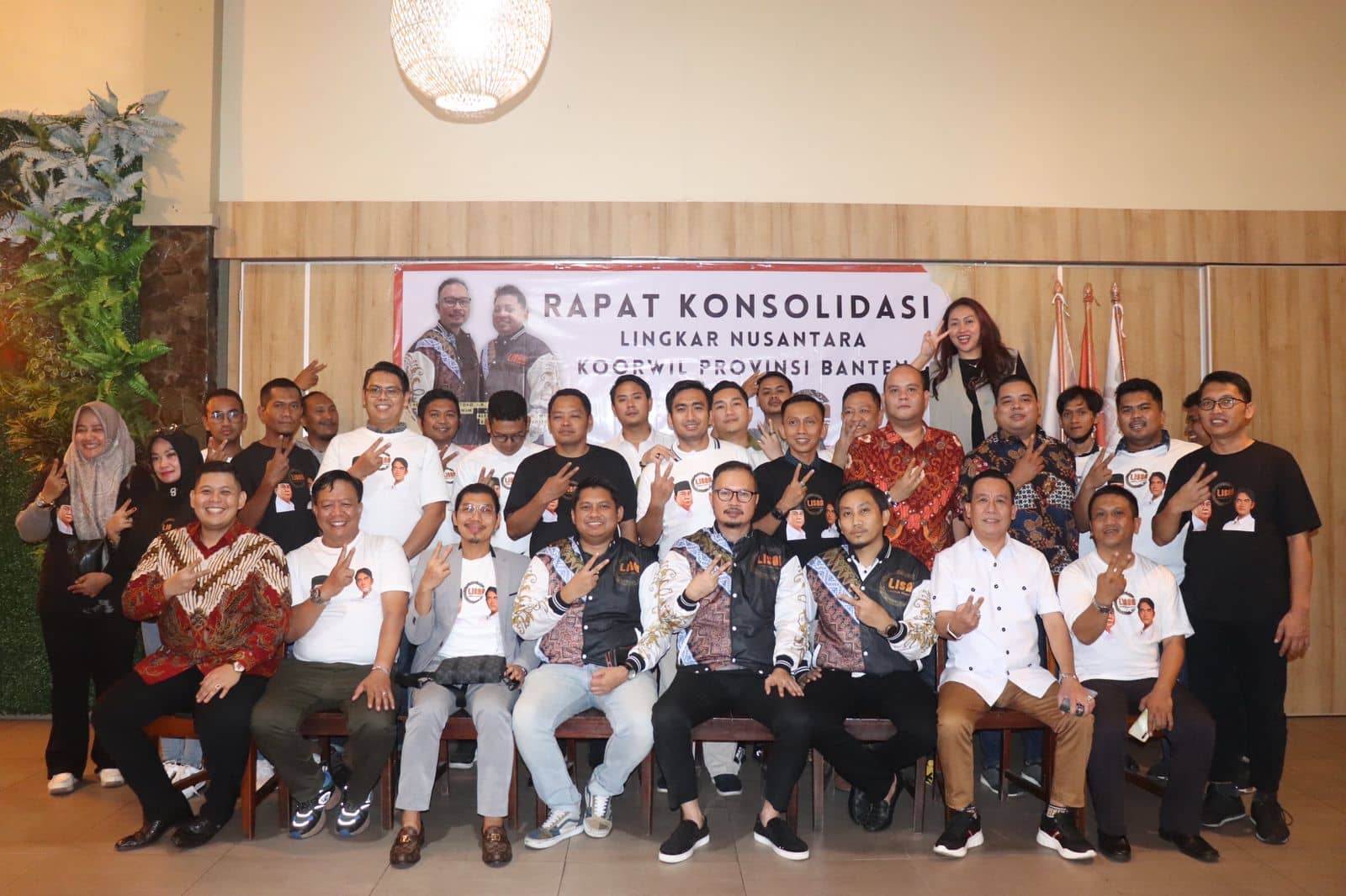 Lingkar Nusantara Banten, Gelar Rapat Konsolidasi Pemenangan Prabowo-Gibran